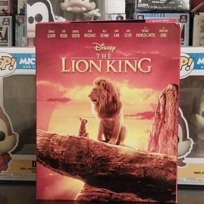 Disney LION KING 2019 Target Gallery Book 4K (HD+Blu-ray+Digital)