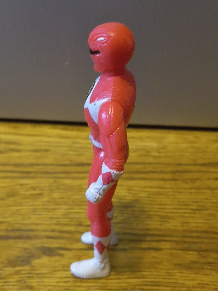 Power Ranger Vintage 1995 Saban Red Power Ranger 4 Inch Action Figure ...