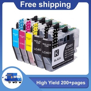 5pk LC-401XL Ink Cartridges For Brother MFC-J1010DW MFC-J1012DW MFC-J1170DW