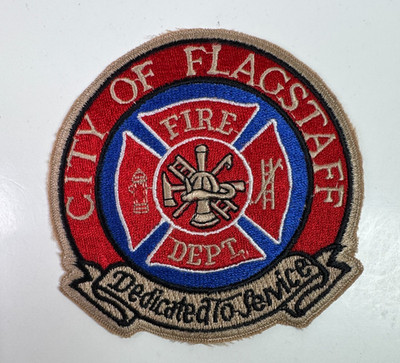 Flagstaff City Fire Arizona AZ Patch D1