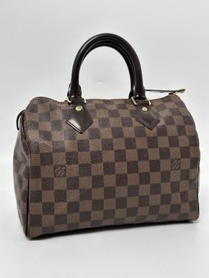Louis Vuitton Damier Ebene Speedy 30 Top Handle Bag JA1015LV