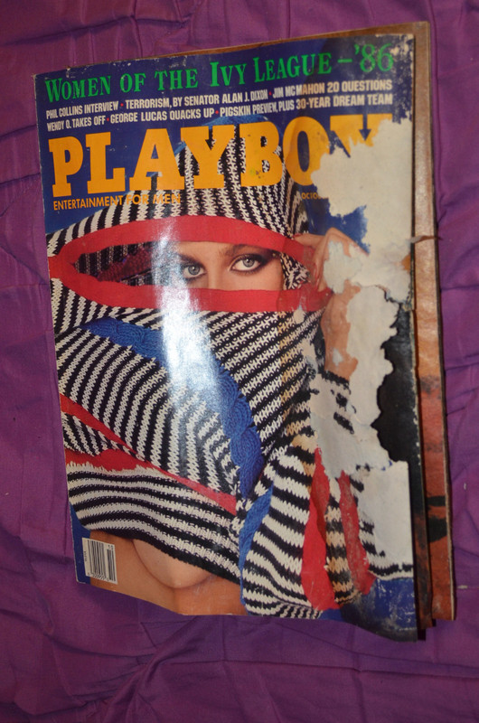 Playboy OCT 86 WENDY O WILLIAMS PHIL COLLINS GEORGE LUCAS