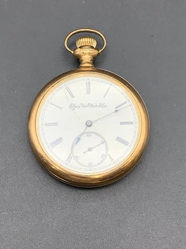 Antique Elgin National Watch Company Pocket Watch Needs Repair (702)