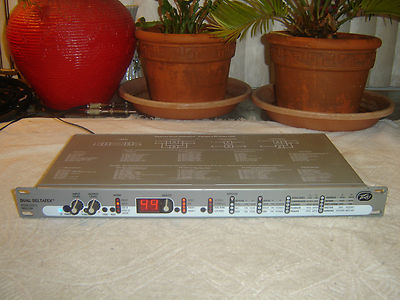 Distortion Rack Peavey Dual Deltafex, Digital Effects Processor, Reverb, Delay ...