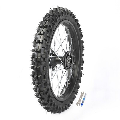15mm 60/100-14 Front Wheel Tire Rim 110 125cc Dirt Bike CRF70 KLX110 Apollo SSR