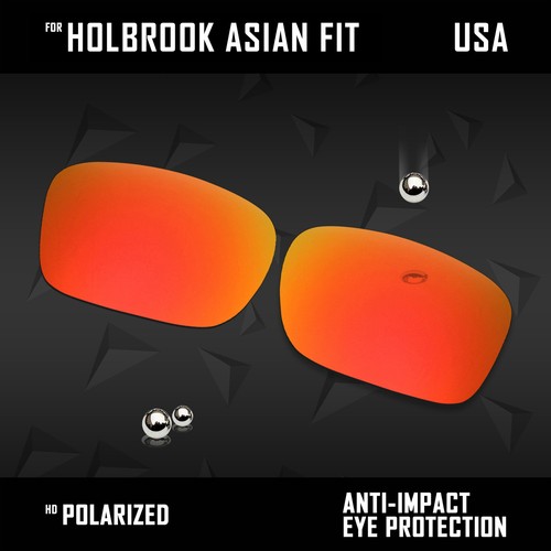 Lente de repuesto polarizada antiarañazos para Oakley Holbrook (AF) ajuste asiático OO9244 - Imagen 7 de 35