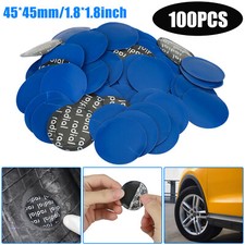 100 Pcs Medium Size 1- 34 Round Radial Rubber Car Tire Repair Tyre Patches Kit 100 Pcs Medium Size 1- 34 Round Radial Rubber Car Tire Repair Tyre Patches Kit