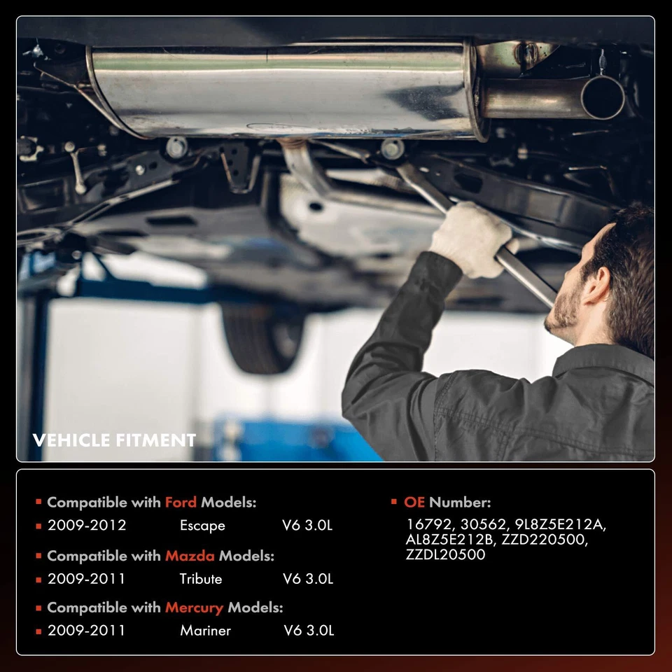 Conversor catalítico dianteiro para Ford Escape 09-12 Mazda Tribute Mercury Mariner - Imagem 2 de 4