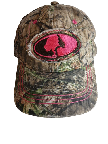 Mossy Oak Ladies Fit Camo With Pink Emblem Lettering - Picture 5 of 15