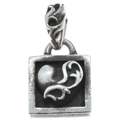 Chrome Hearts Framed Heart Necklace Top 
