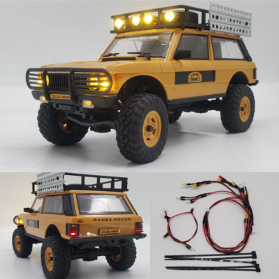 Vordere hintere Dachbeleuchtung für FMS fcx24m 1:24 RC Land Rover Discovery Part