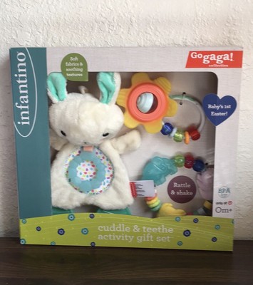 infantino rattle teether