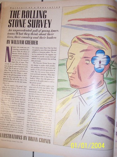 ISSUE 523; Apr 7,1988 ROLLING STONE vintage music magazine - Martin Luther King - Picture 6 of 7