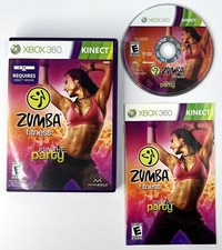 XBOX 360 : ZUMBA FITNESS : CORE and JOIN THE PARTY !! Complete w/Manuals