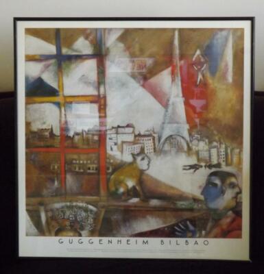 シャガール　The Window marc-chagall-vintage-1995-