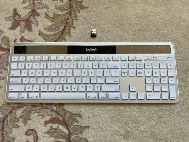 logitech wireless solar keyboard k750 for mac silver