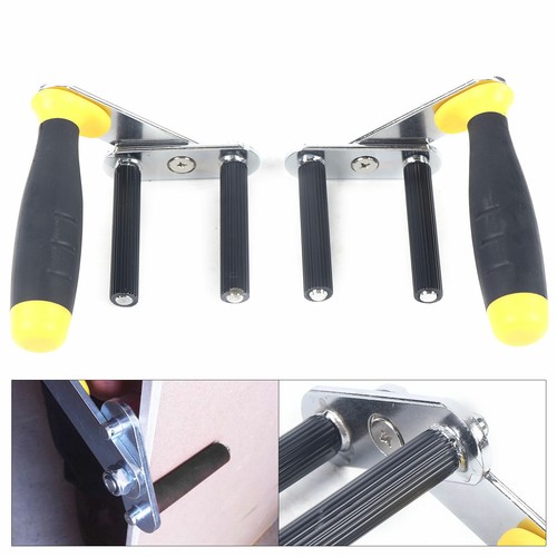 2x Handle Carry Board Drywall Plywood Lifter Heavy Duty Panel Carrier