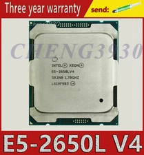 Intel Xeon E5 2650L V4 1.7GHz LGA 2011-3 14 Core 35MB 65W SR2N8 CPU Processor