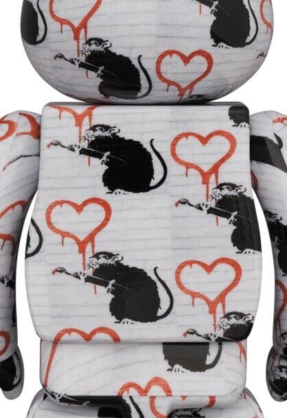 BE@RBRICK Banksy LOVE RAT 400%&100% BRANDALISM | eBay BE@RBRICK Banksy LOVE RAT 400%&100% BRANDALISM | eBay