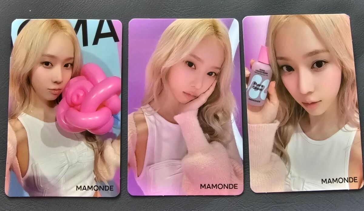 AESPA WINTER X MAMONDE ROUND 3 R3 FLORA GLOW ROSE SET AESPA WINTER X MAMONDE ROUND 3 R3 FLORA GLOW ROSE SET