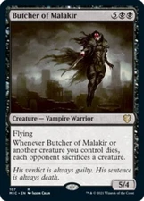 x1 Butcher of Malakir R MTG Commander Innistrad: Midnight Hunt M/NM, English