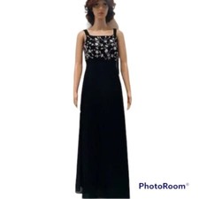 NWT JUMP Beaded With Floral Embroidery Formal Strapless Dress