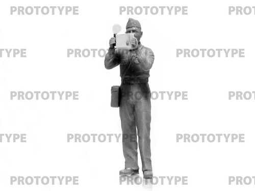ICM 32116 Plastic model kit Scale 1:32 USAAF Pilots. Photo to remember 1944-1945 - Bild 6 von 8