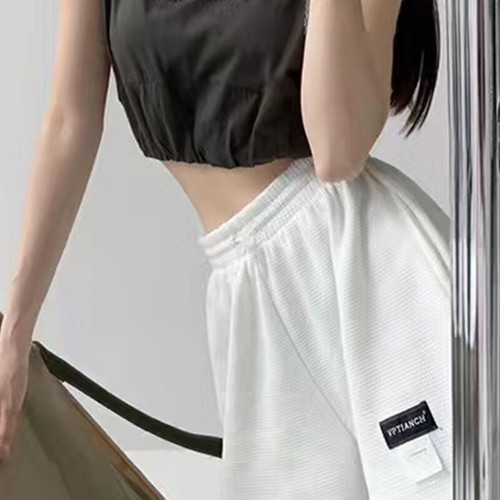 Womens Plain Casual Shorts Summer Ladies Elastic Waist Loose Hot Pants Beach, - Picture 8 of 19