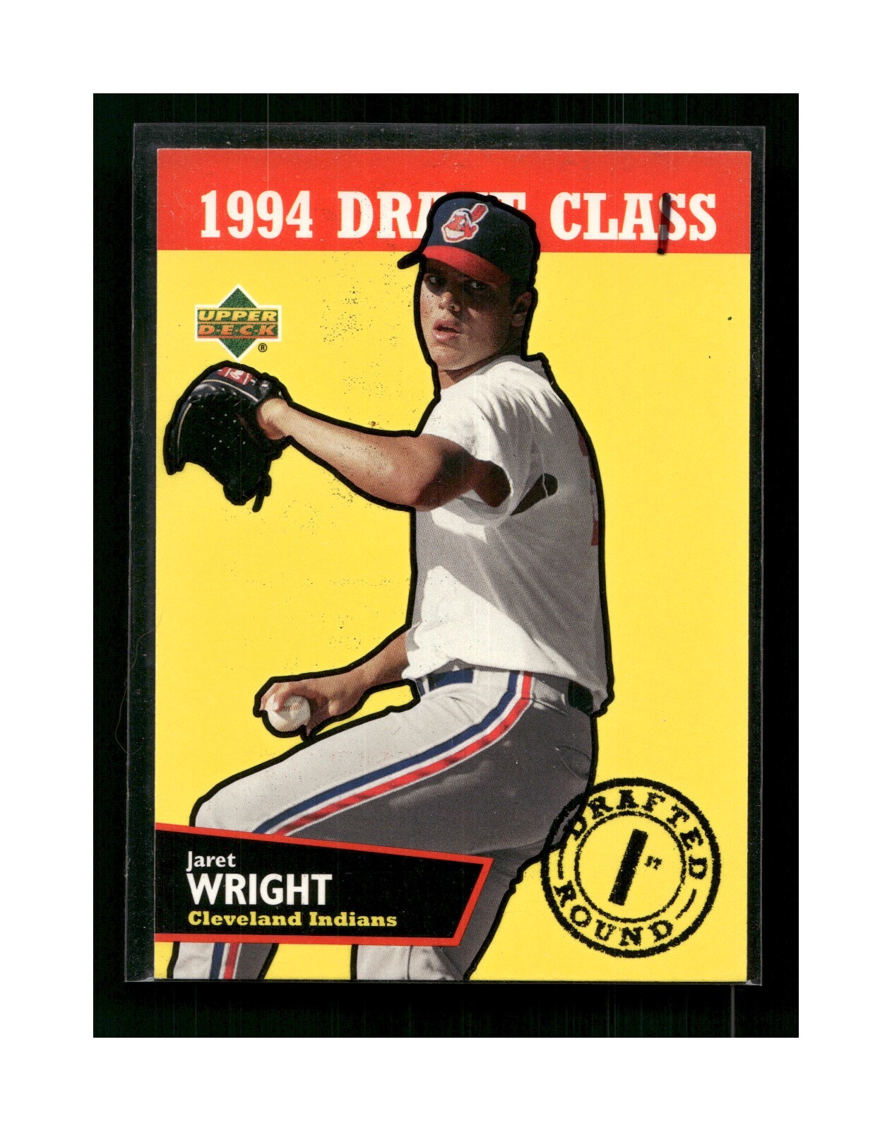 1995 Upper Deck Minor League Top Prospect Jaret Wright #221