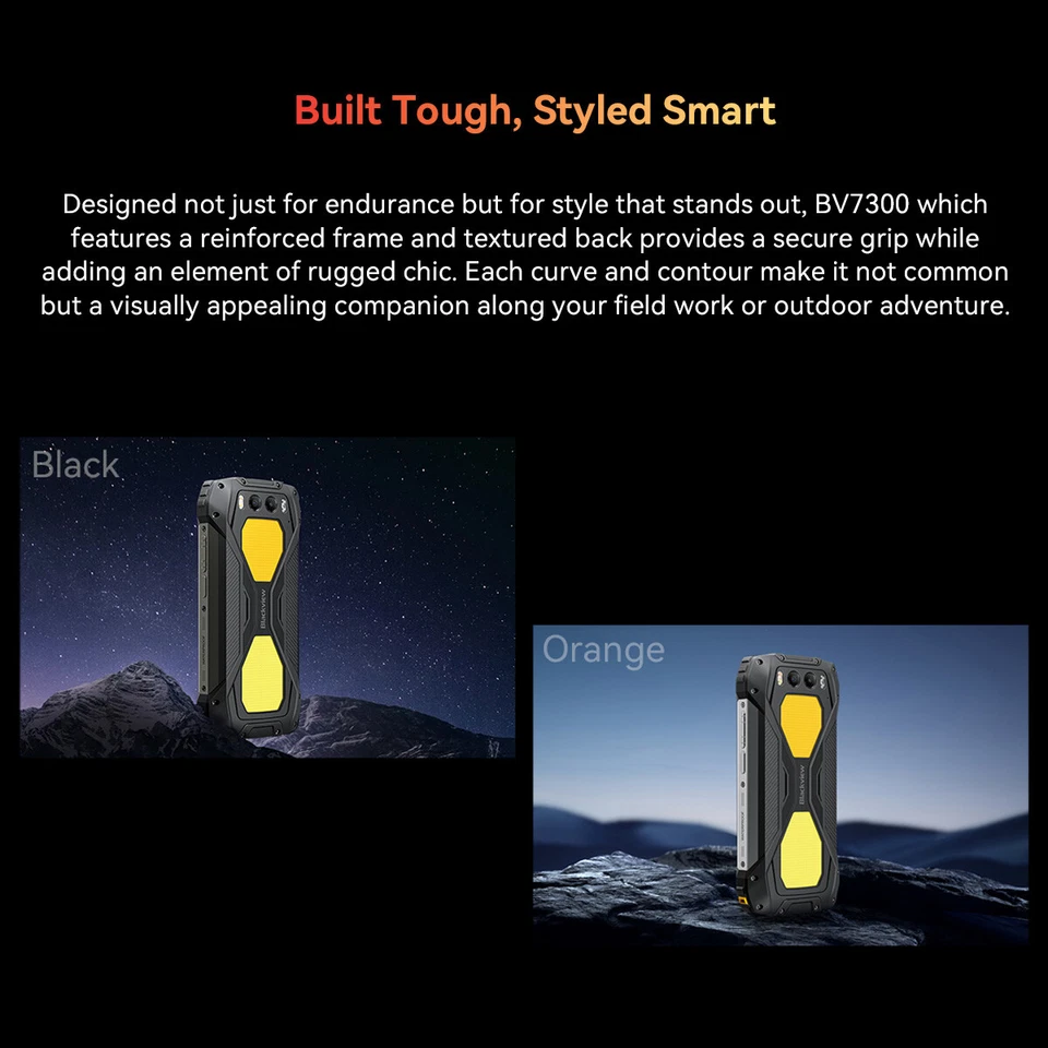 Blackview BV7300 Rugged Smartphone 18GB+256GB 15000mAh 6,67" Android 14 NFC 50MP - Immagine 4 di 4