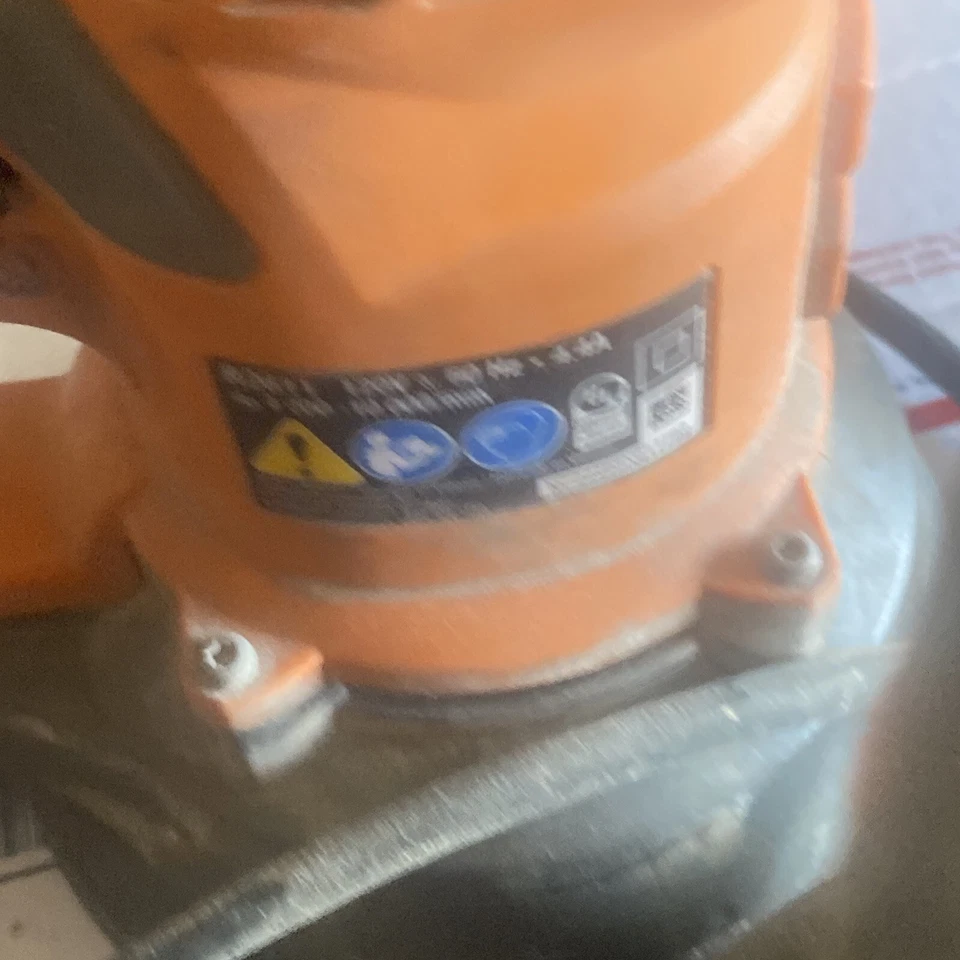 PARA PEÇAS Lote De 2 Lixadeiras Circulares RIDGID R2611 120v/Ambas Corrida/Ruído de Moagem - Imagem 3 de 4