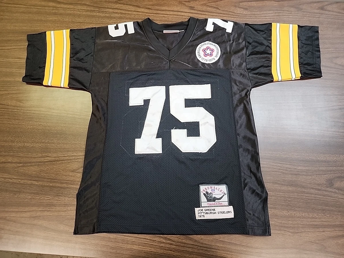 Pittsburgh Steelers Mean Joe Greene 1975 Jersey Mitchell Ness
