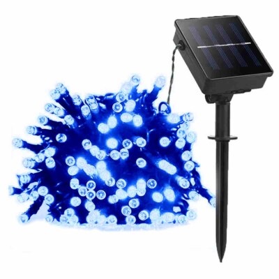 39Ft Outdoor String Lights Patio Party Yard Garden Wedding 100 LED Solar Powered