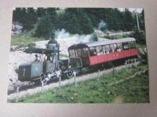 Eisenbahnpostkarte  Faksimile Schweiz Zahnradlok 7 Viznau Rigi Bahn