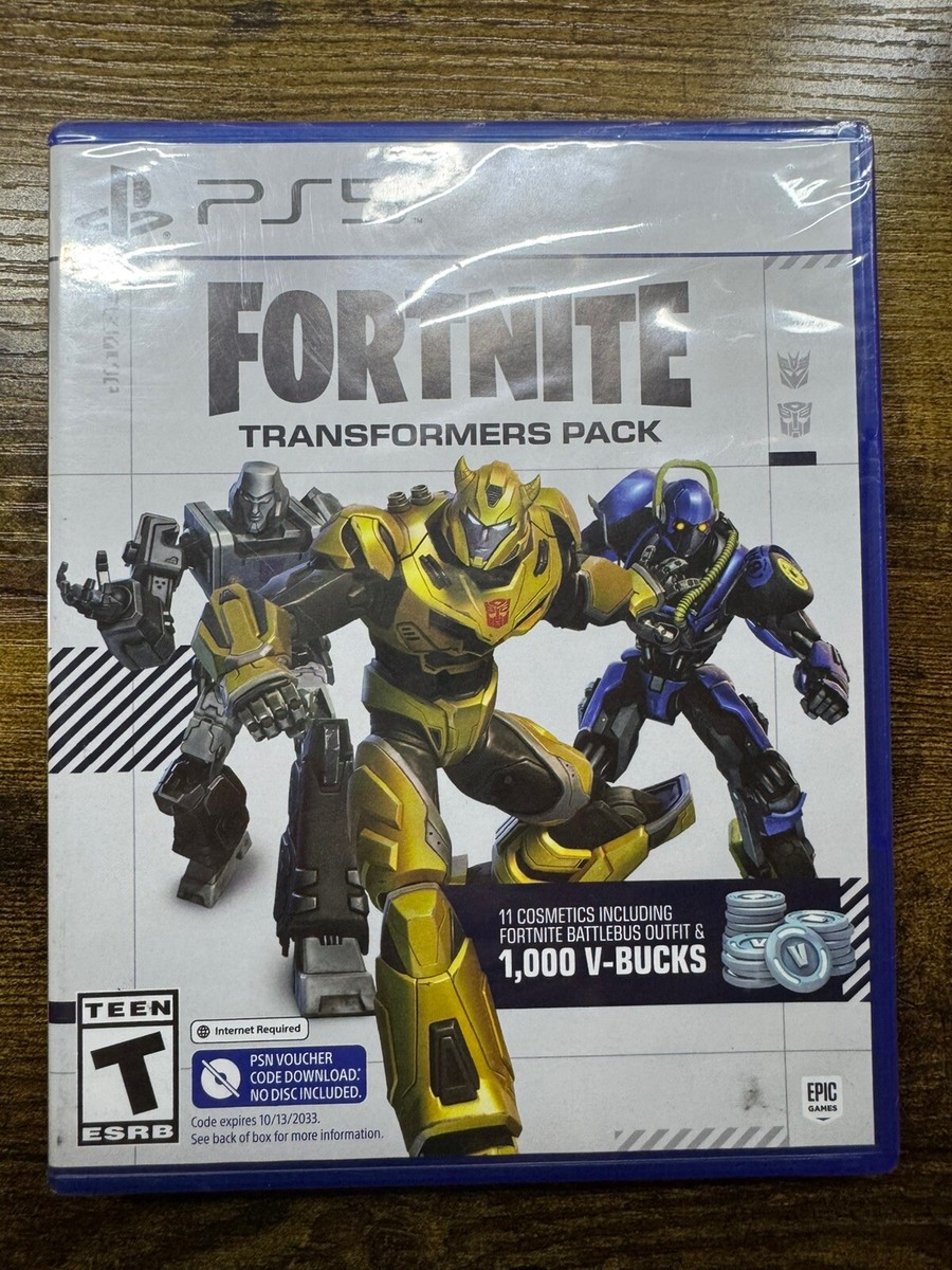 Fortnite - Transformers Pack - PlayStation 5 | eBay