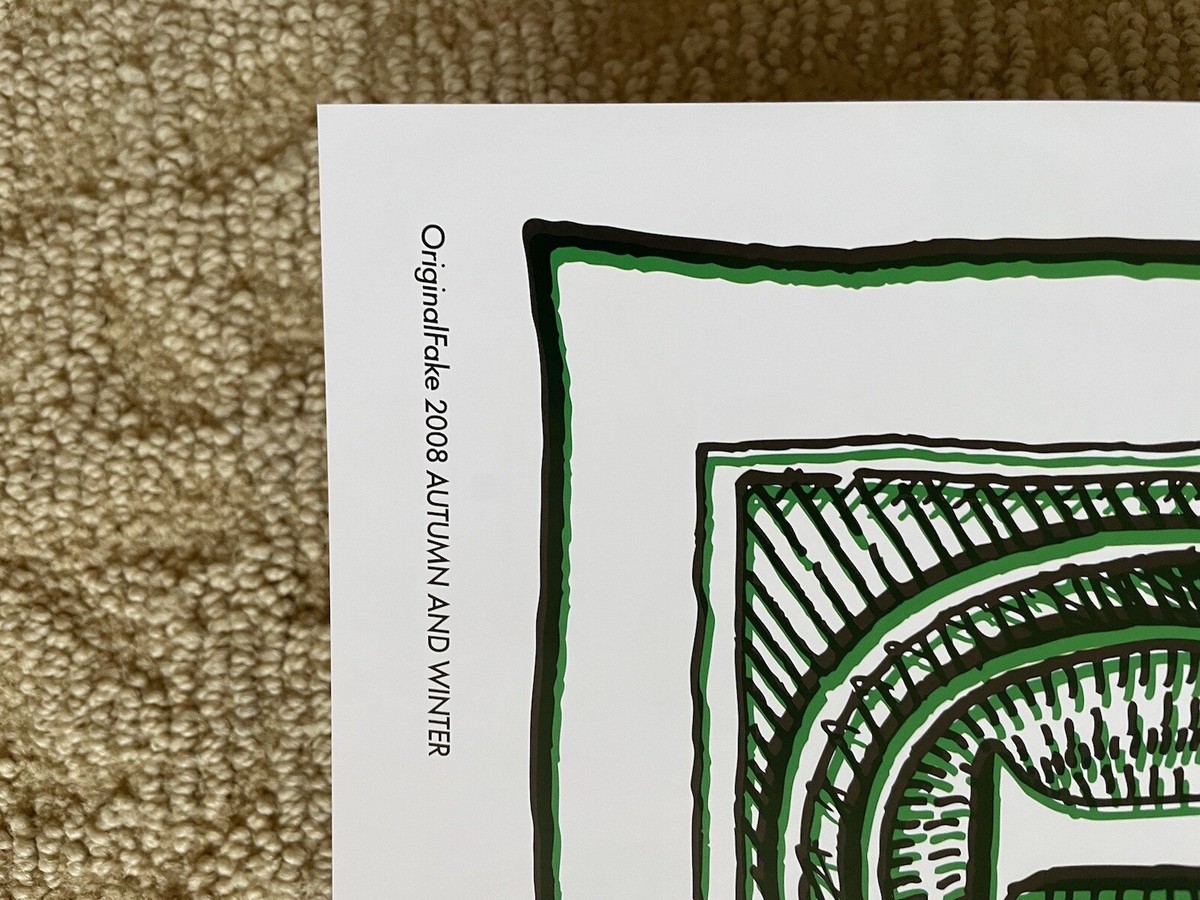 KAWS 'Dollar Bill' originalfake Promo Print Poster