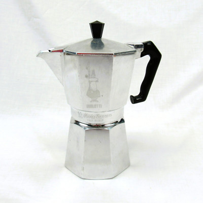 Bialetti Moka Express stovetop espresso 1 cup coffee maker pot latte