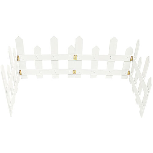  Garden Fence Driveway Picket Landscape Fencing Border Small for Decorate - Afbeelding 1 van 13