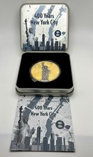 400 Years New York City - 4 oz. Fine Silver Coin- Mintage: 400 (2024)