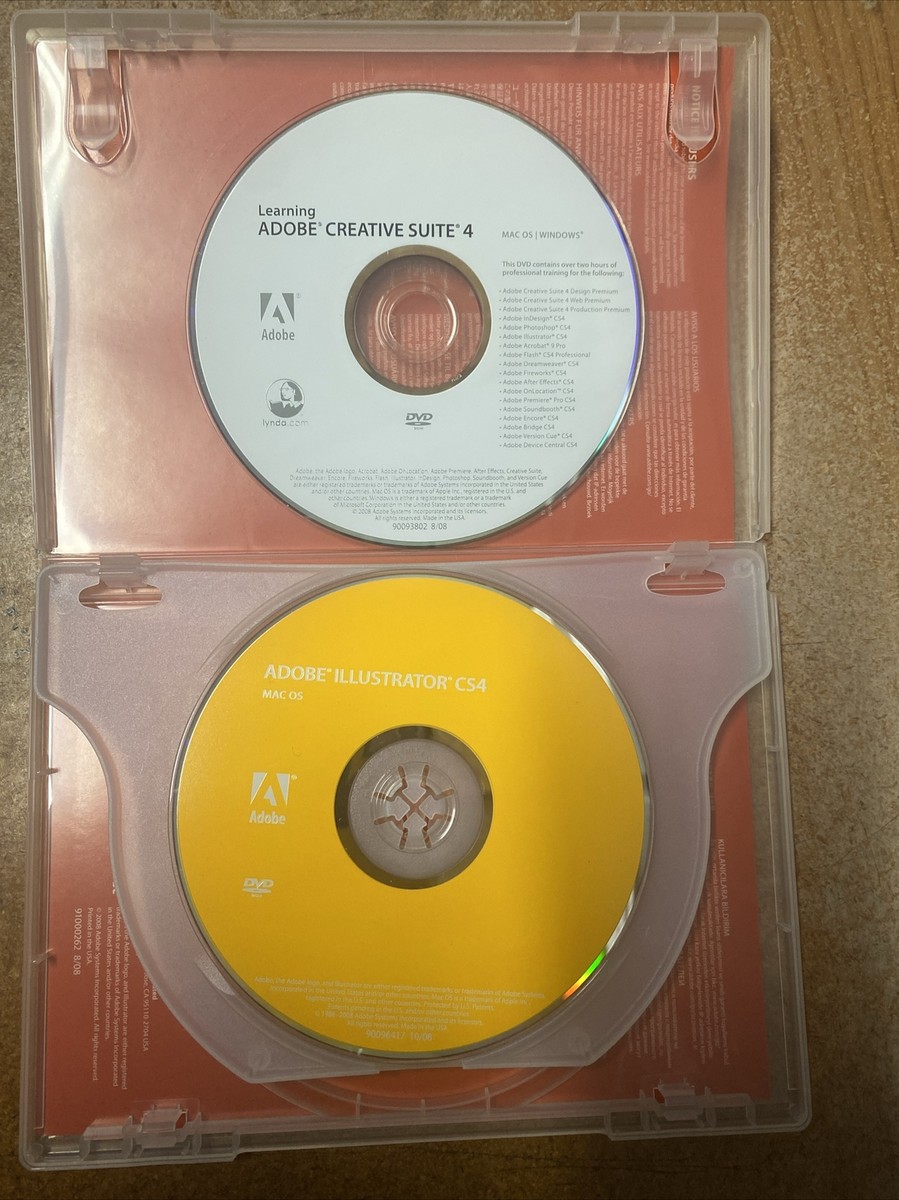 【正規品】Adobe Illustrator CS4 Mac版DVD Adobe Illustrator CS4 Mac | eBay