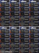 40 Renata Button Cell CR2032 REMOTE FOB KEY KEYLESS Batteries