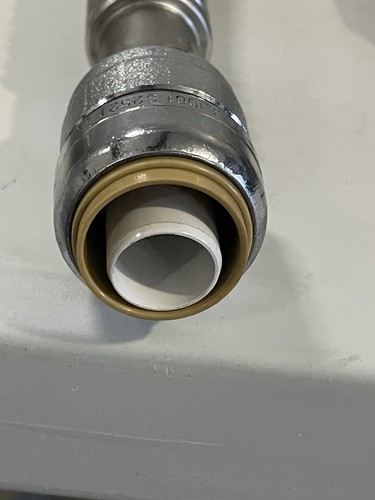 ¡¡PACK DE 5!! Conector ablandador de agua corrugado SharkBite 3/4" x 1" FIP x 24" SS - Imagen 3 de 4