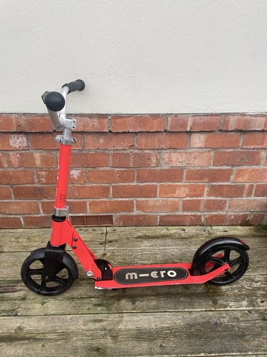 Red Micro scooter cruiser, with instructions and box