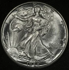 1944-D WALKING LIBERTY HALF DOLLAR VERY LUSTROUS CHOICE UNCIRCULATED