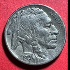1919 US Buffalo Nickel! "Philadelphia" Mint! VF Details! Old US Coin!