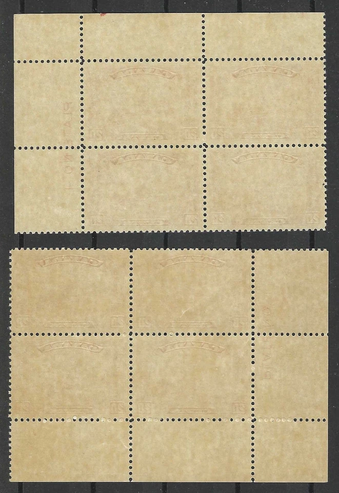 Canada, 1930, Scott #175, Upper Right & Lower Left Plate Blocks, Mint, N.H. - Image 2 of 2