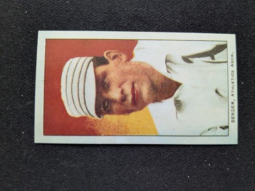 Chief Bender 1909 E95 Philadelphia Caramel card