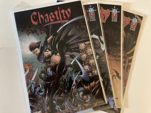 Chastity: Rocked #1 -4 complete series - Chaos! Comics