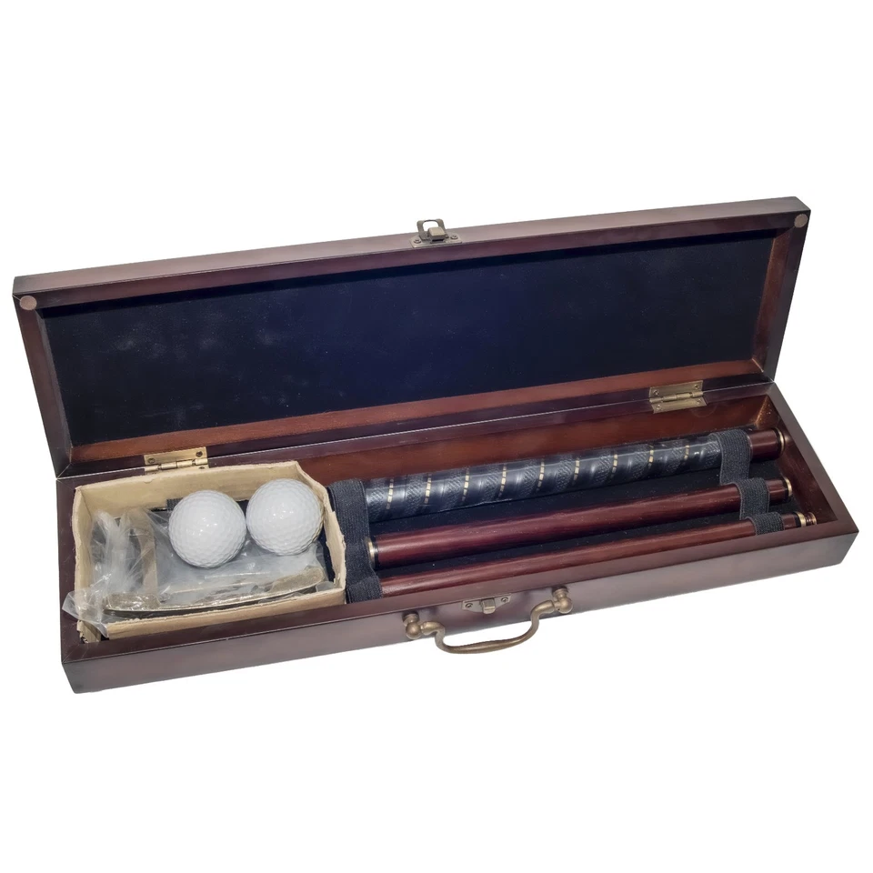 Bombay 023 Z26 Executive Golf Putter Set with Cherry Wood Case (NOS) 023Z26 - Image 3 of 4