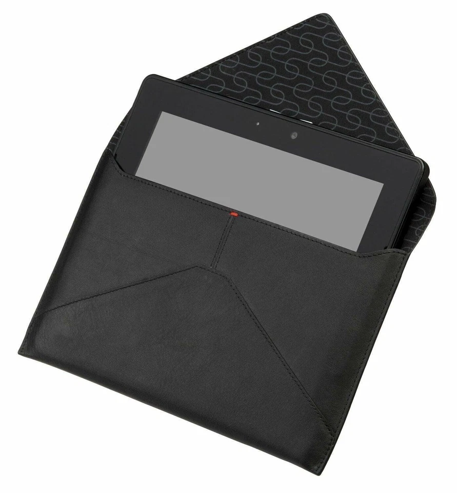 BlackBerry PlayBook Leather Envelope Pouch Wallet Case Black ACC-39317-201 - Image 4 of 4